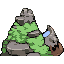 Overgrove back sprite from Pokémon Monomyth
