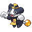 Pangshi front sprite from Pokémon Monomyth
