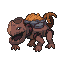 Pelagecko shiny front sprite from Pokémon Monomyth