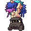 Pineova front sprite from Pokémon Monomyth