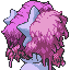 Pineova shiny back sprite from Pokémon Monomyth