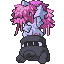 Pineova shiny front sprite from Pokémon Monomyth
