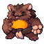 Pocozuna front sprite from Pokémon Monomyth