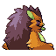 Pocozuna shiny back sprite from Pokémon Monomyth