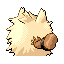 Primeape back sprite from Pokémon Monomyth