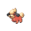 Puddipup front sprite from Pokémon Monomyth