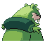 Punxearth back sprite from Pokémon Monomyth