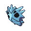 Pupitar front sprite from Pokémon Monomyth