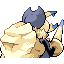 Quixotic shiny back sprite from Pokémon Monomyth