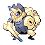 Quixotic shiny front sprite from Pokémon Monomyth