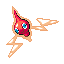 Rotom shiny front sprite from Pokémon Monomyth