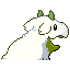 Saigice shiny back sprite from Pokémon Monomyth