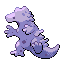 Saturadon shiny front sprite from Pokémon Monomyth