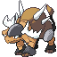 Scaribou front sprite from Pokémon Monomyth