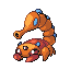 Scaypalm front sprite from Pokémon Monomyth