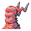 Scolipede shiny back sprite from Pokémon Monomyth