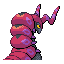Scolipede back sprite from Pokémon Monomyth