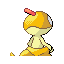 Scraggy back sprite from Pokémon Monomyth