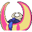 Serenight back sprite from Pokémon Monomyth