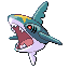 Sharpedo front sprite from Pokémon Monomyth