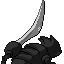 Sharpion shiny back sprite from Pokémon Monomyth