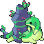 Shimantle front sprite from Pokémon Monomyth