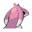 Shimantle shiny back sprite from Pokémon Monomyth