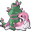 Shimantle shiny front sprite from Pokémon Monomyth