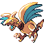 Skarmory shiny front sprite from Pokémon Monomyth