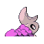 Sleepillar shiny back sprite from Pokémon Monomyth