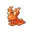 Slugma front sprite from Pokémon Monomyth
