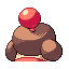 Slurpuff shiny back sprite from Pokémon Monomyth