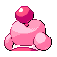 Slurpuff back sprite from Pokémon Monomyth