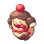 Slurpuff shiny front sprite from Pokémon Monomyth