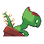 Snaptrap back sprite from Pokémon Monomyth