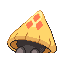 Snorunt back sprite from Pokémon Monomyth