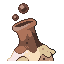 Sootling shiny back sprite from Pokémon Monomyth