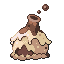Sootling shiny front sprite from Pokémon Monomyth
