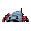 Spinarak shiny back sprite from Pokémon Monomyth