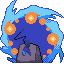 Spiritomb shiny back sprite from Pokémon Monomyth