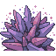 Starmish shiny back sprite from Pokémon Monomyth