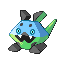Stuxnezumi shiny front sprite from Pokémon Monomyth