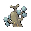 Sudowoodo shiny back sprite from Pokémon Monomyth