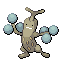 Sudowoodo shiny front sprite from Pokémon Monomyth