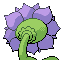 Sunflora shiny back sprite from Pokémon Monomyth