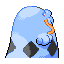 Swalot shiny back sprite from Pokémon Monomyth