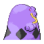 Swalot back sprite from Pokémon Monomyth