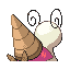 Sweeshell back sprite from Pokémon Monomyth