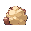 Swirlix shiny back sprite from Pokémon Monomyth