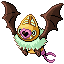 Swoobat shiny front sprite from Pokémon Monomyth